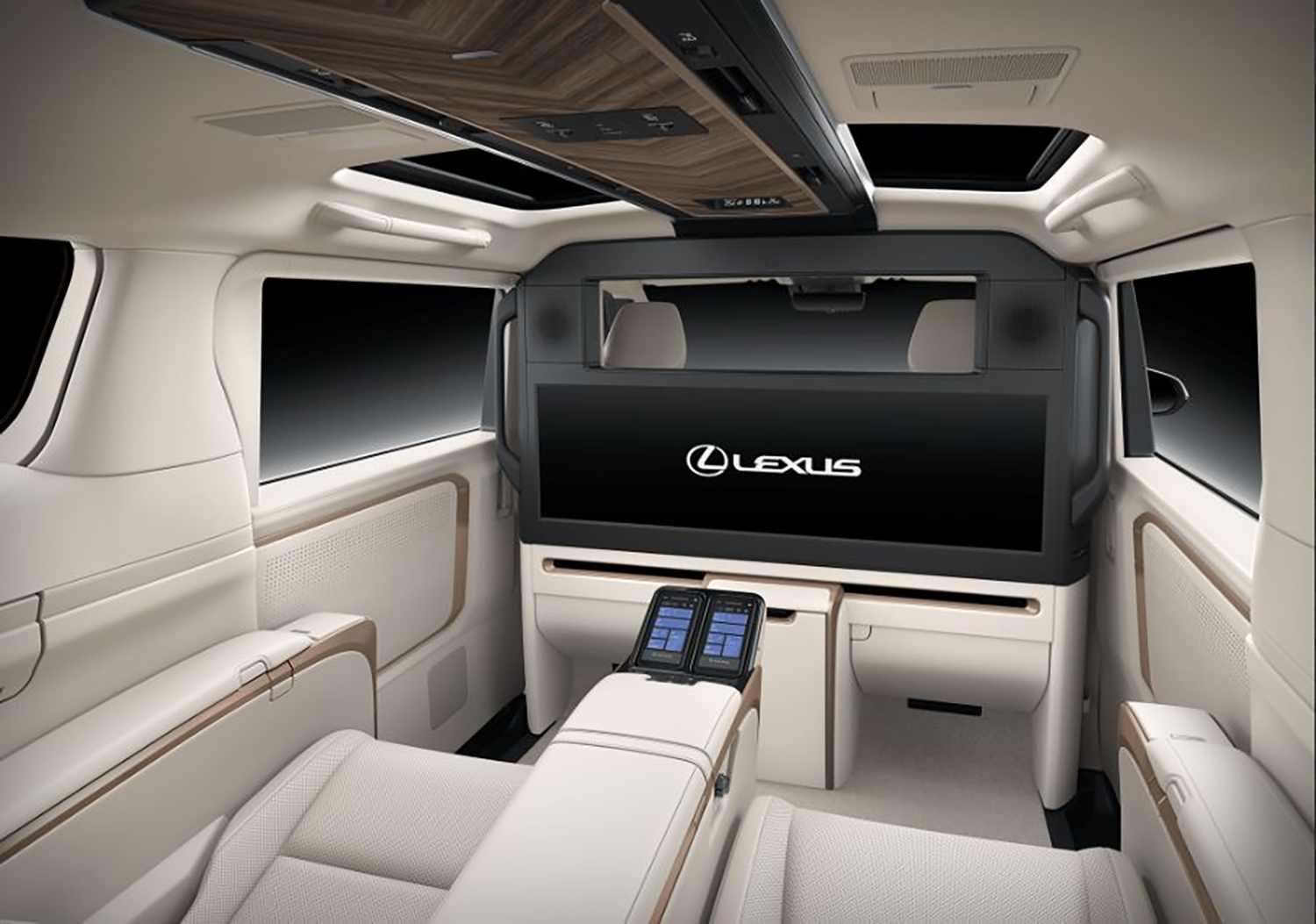 レクサスLMの車内 〜 画像5