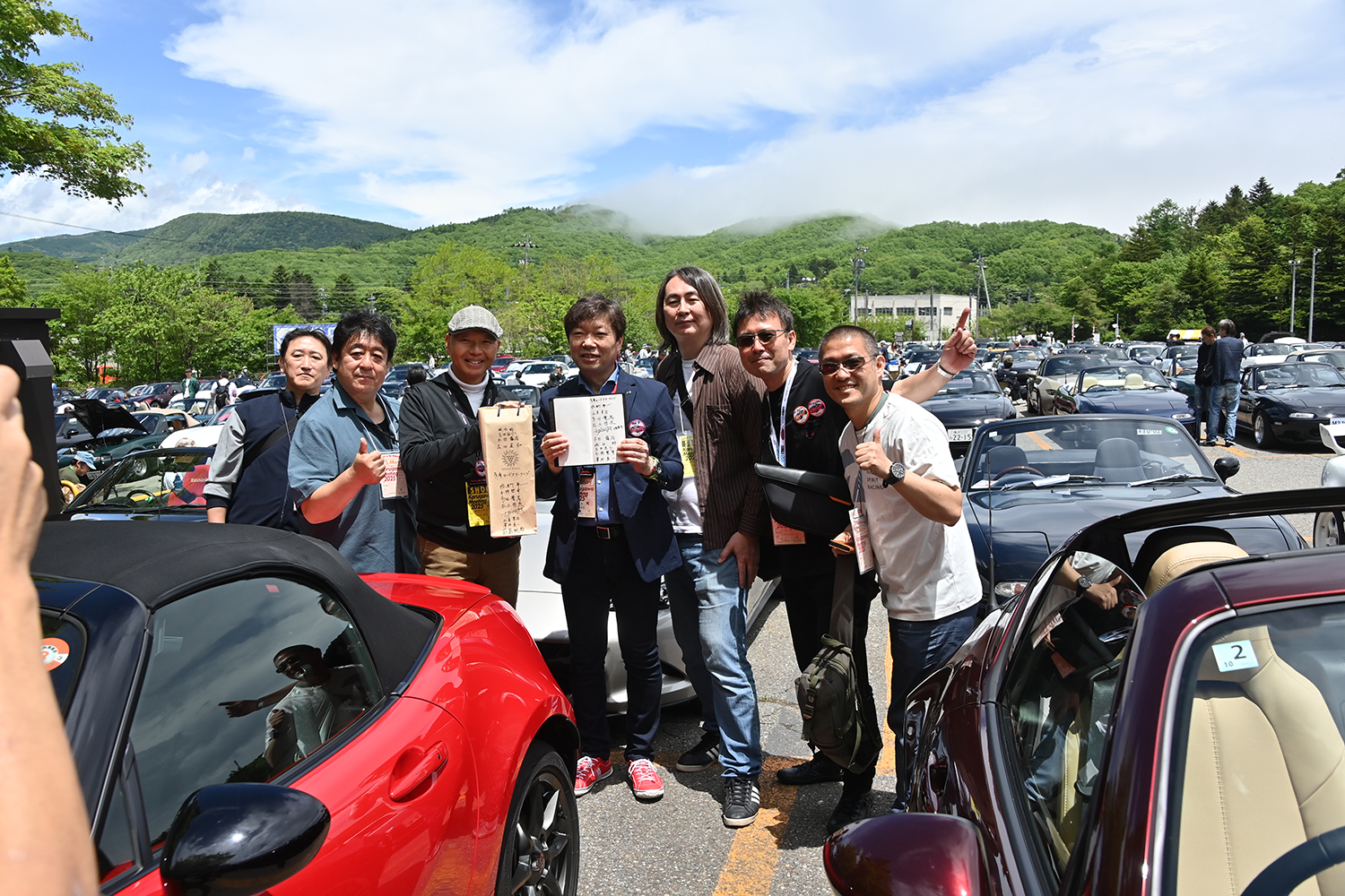牧野さんとマツダの中山さん