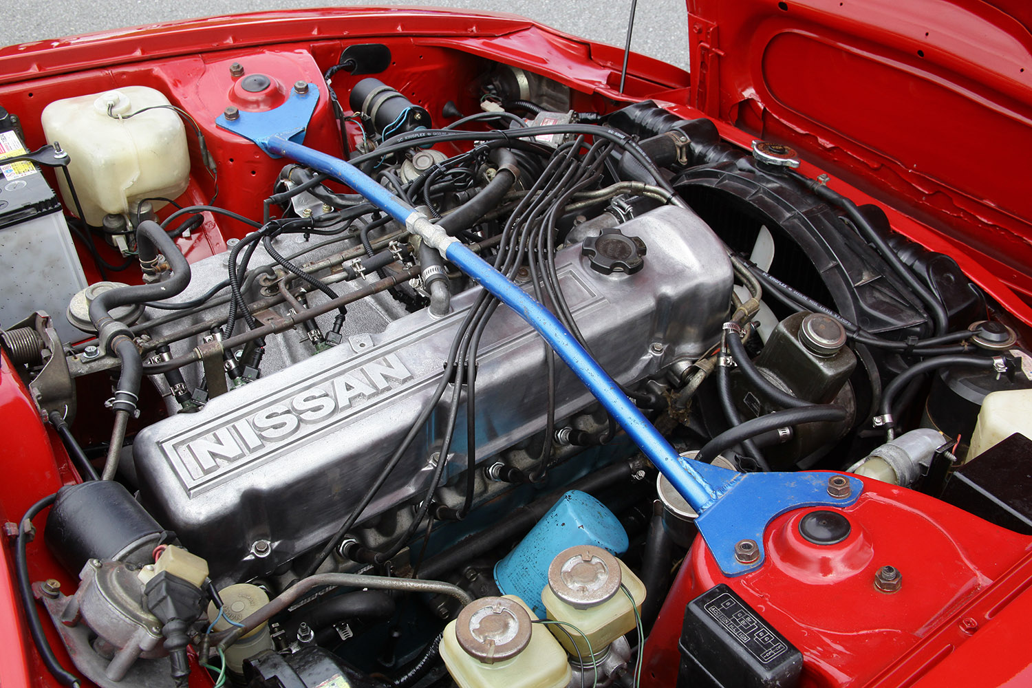 日産自動車大学校の学生がレストアしたフェアレディZ（S130）のエンジン