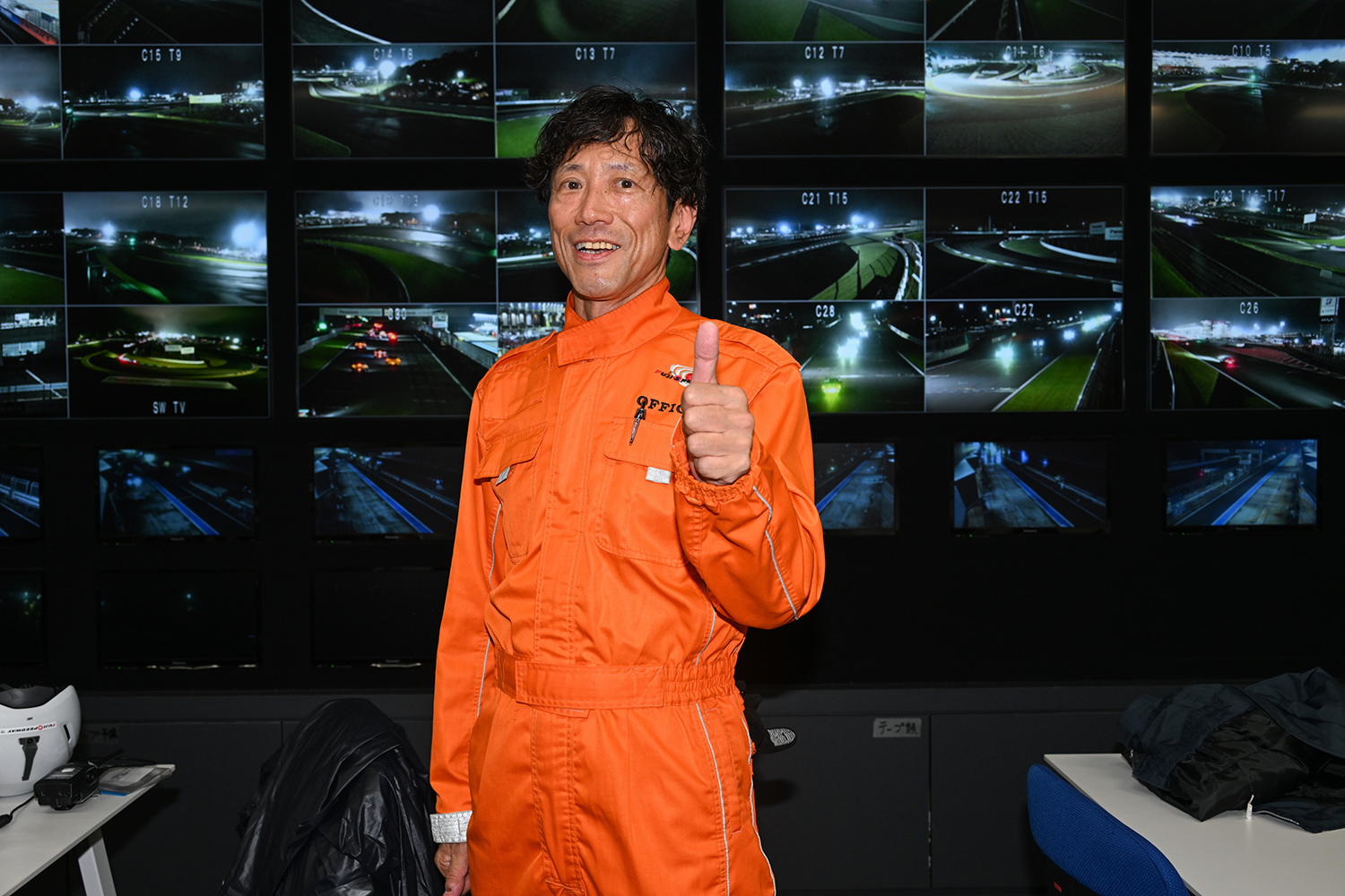 ピットグリッド委員の佐野晃一さん