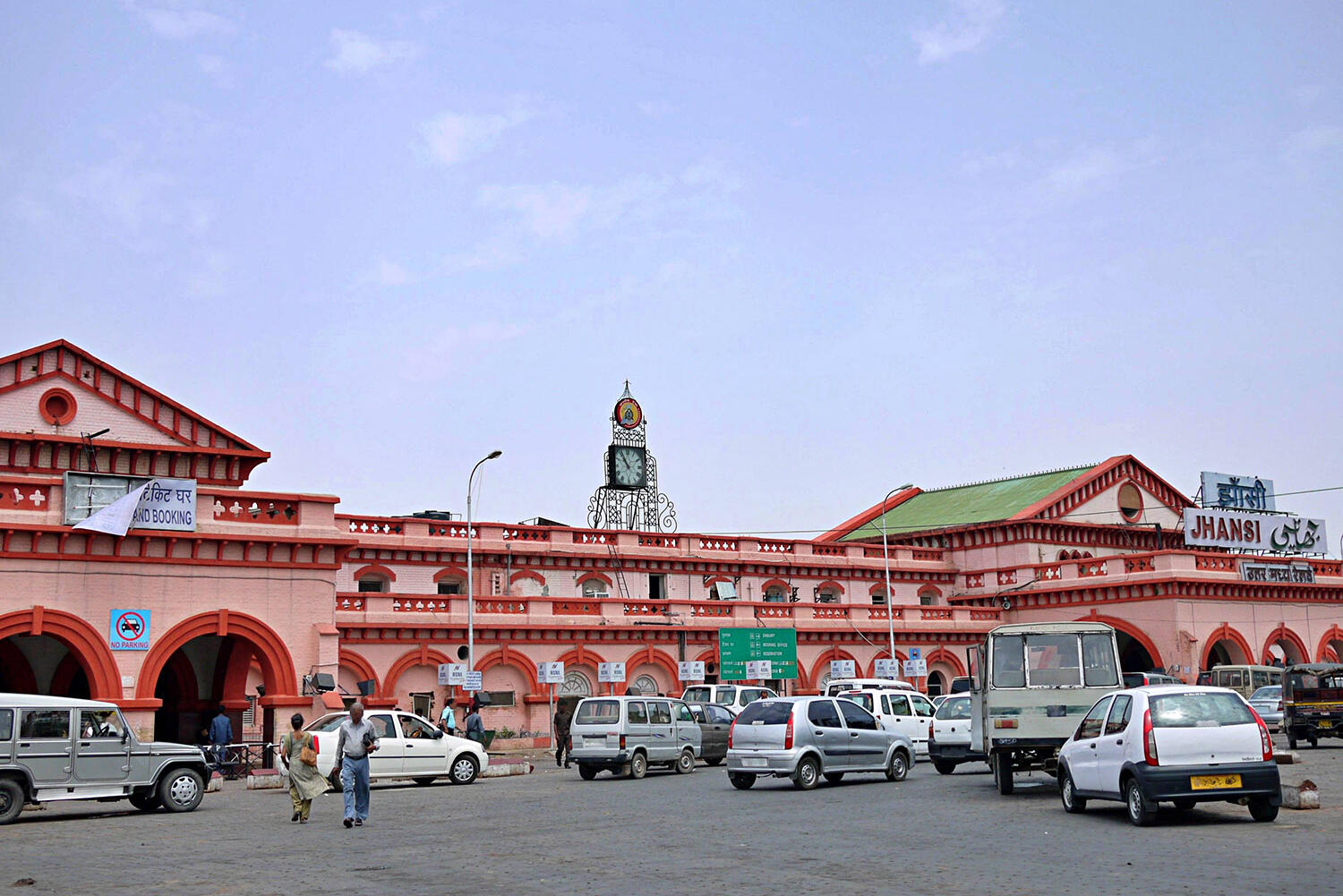 インドの市街地の様子