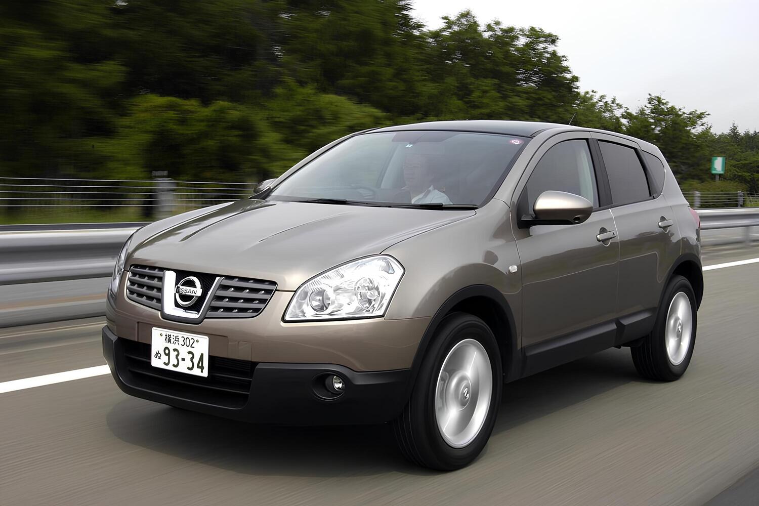 日産「デュアリス」のフロントスタイル