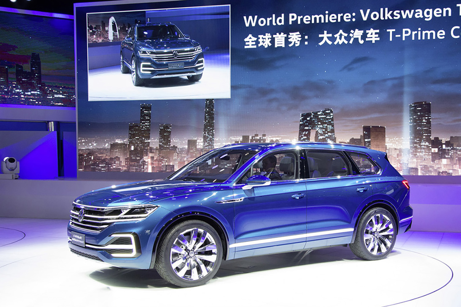 フォルクスワーゲンによる中国でのコンセプトカーの発表