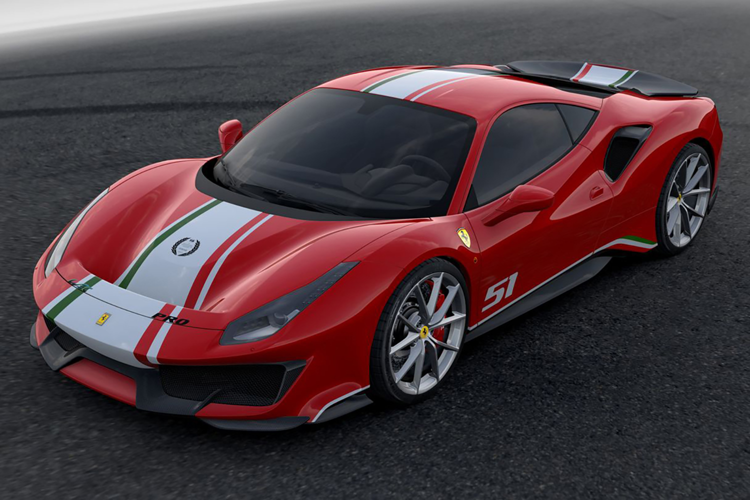 フェラーリ488ピスタのフロントスタイリング 〜 画像6