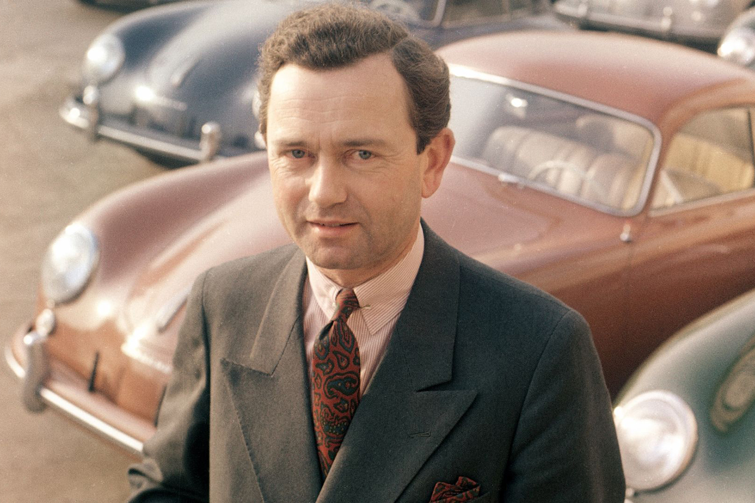 ポルシェの創業者のフェリー・ポルシェ
