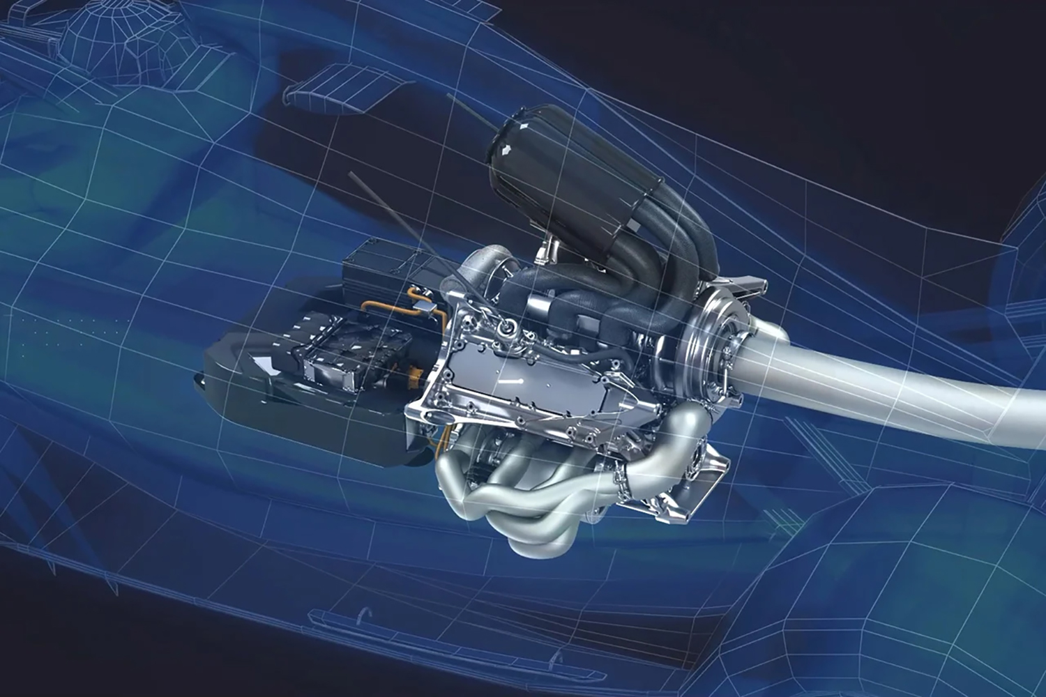 F1新パワーユニットのイメージ