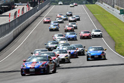 台数は少ないが存在感をみせるBRZ勢！　TGR GR86／BRZ Cupの第３戦は大波乱のレース展開に
