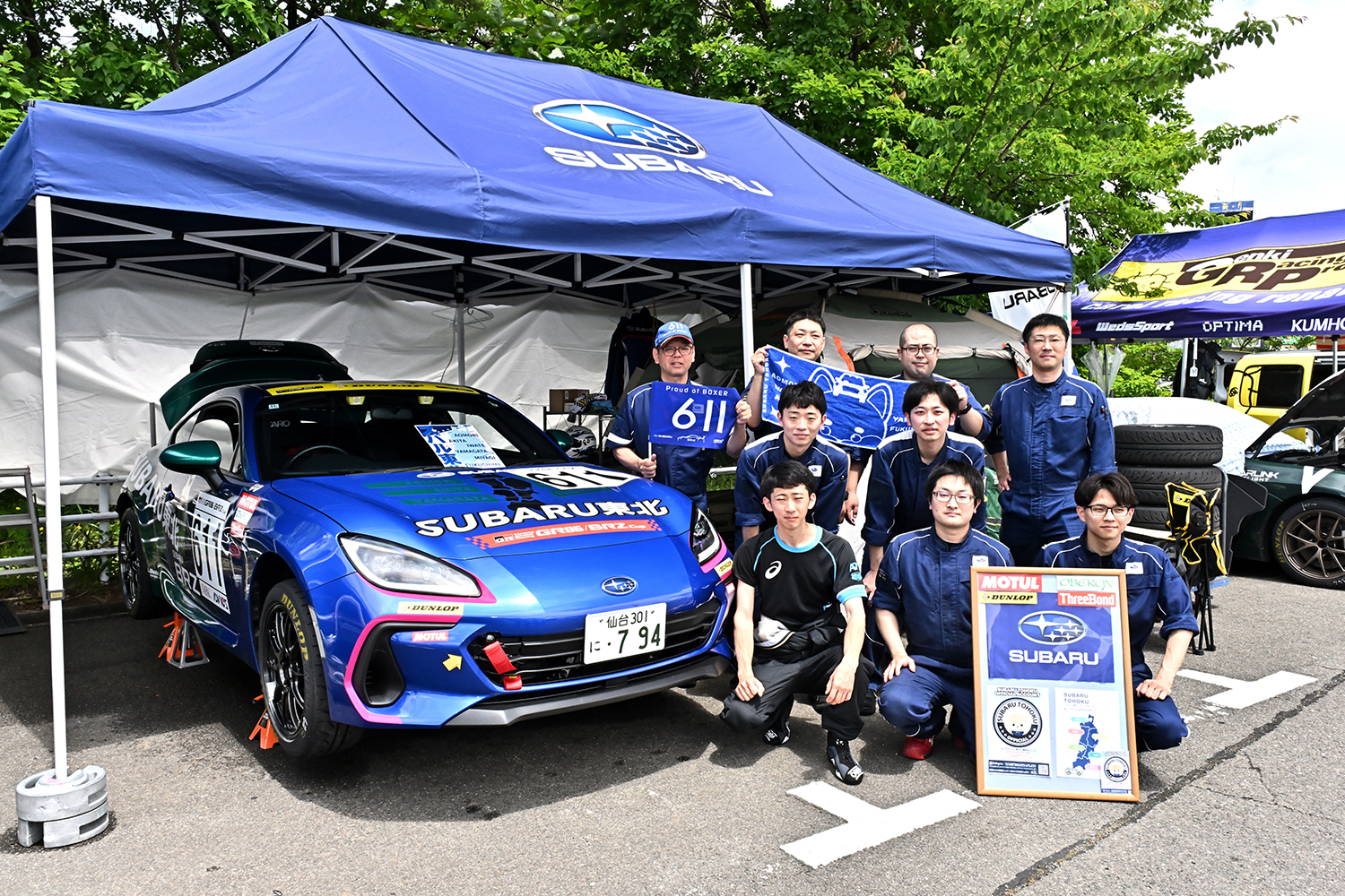 スバル東北自動車部のみなさん