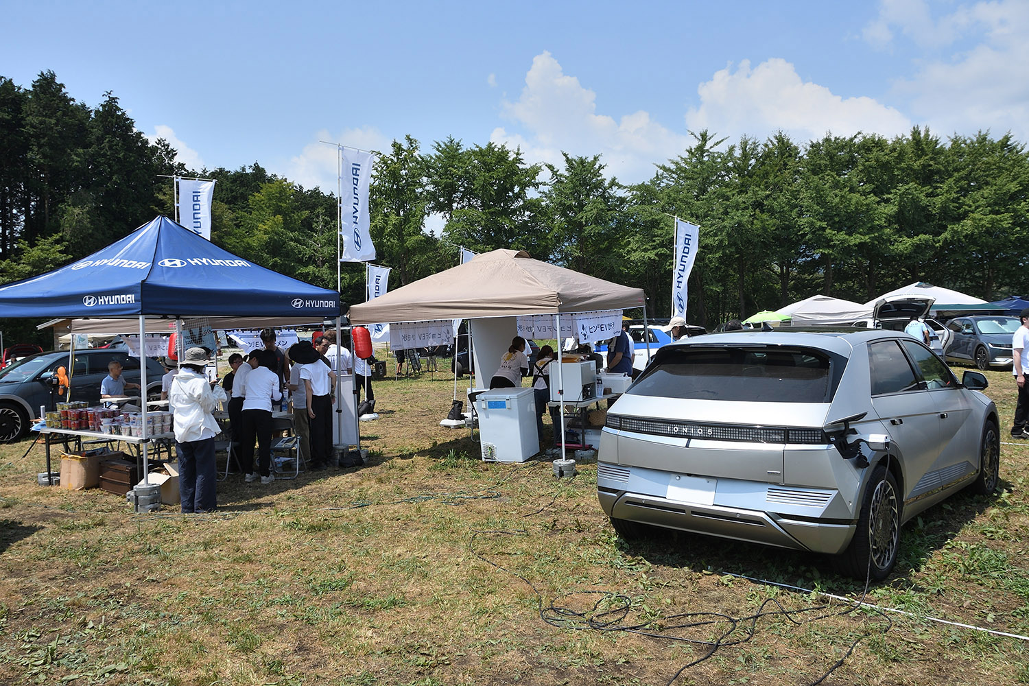 火もガスもいらない“オール電化キャンプ”が楽しすぎる！　EVオーナーのキャンプイベント「EV SUMMER CAMP 2025」開催 〜 画像5