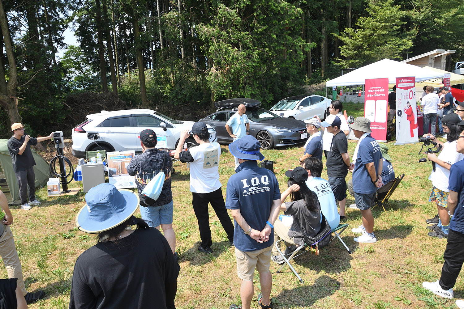 「EV SUMMER CAMP 2024」のブース展示