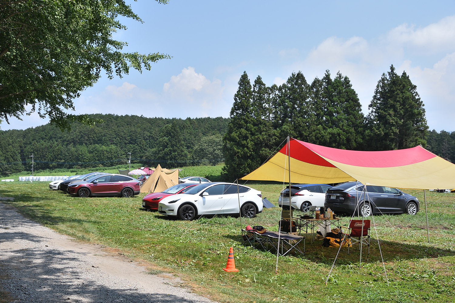 火もガスもいらない“オール電化キャンプ”が楽しすぎる！　EVオーナーのキャンプイベント「EV SUMMER CAMP 2025」開催 〜 画像15