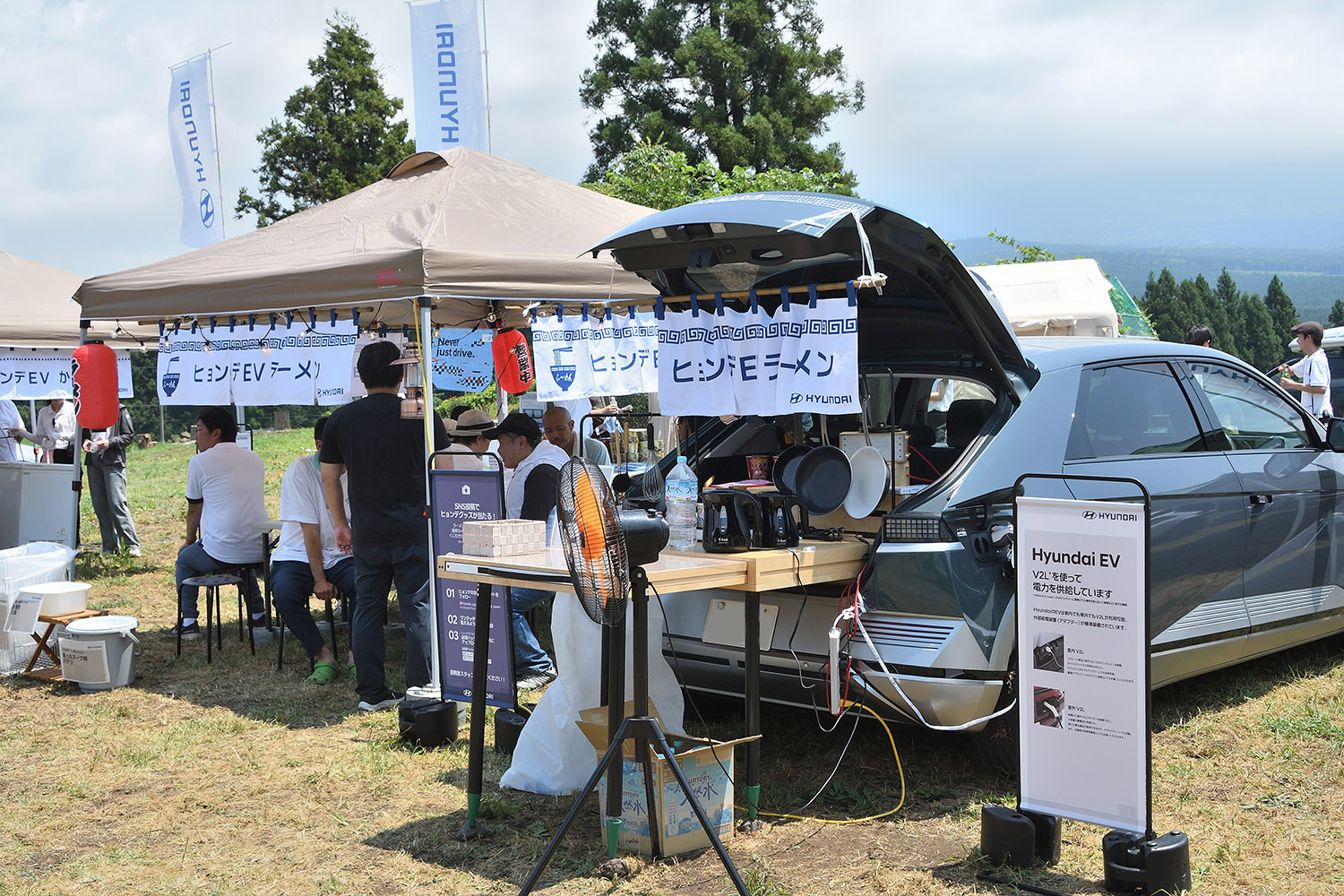 火もガスもいらない“オール電化キャンプ”が楽しすぎる！　EVオーナーのキャンプイベント「EV SUMMER CAMP 2025」開催 〜 画像17