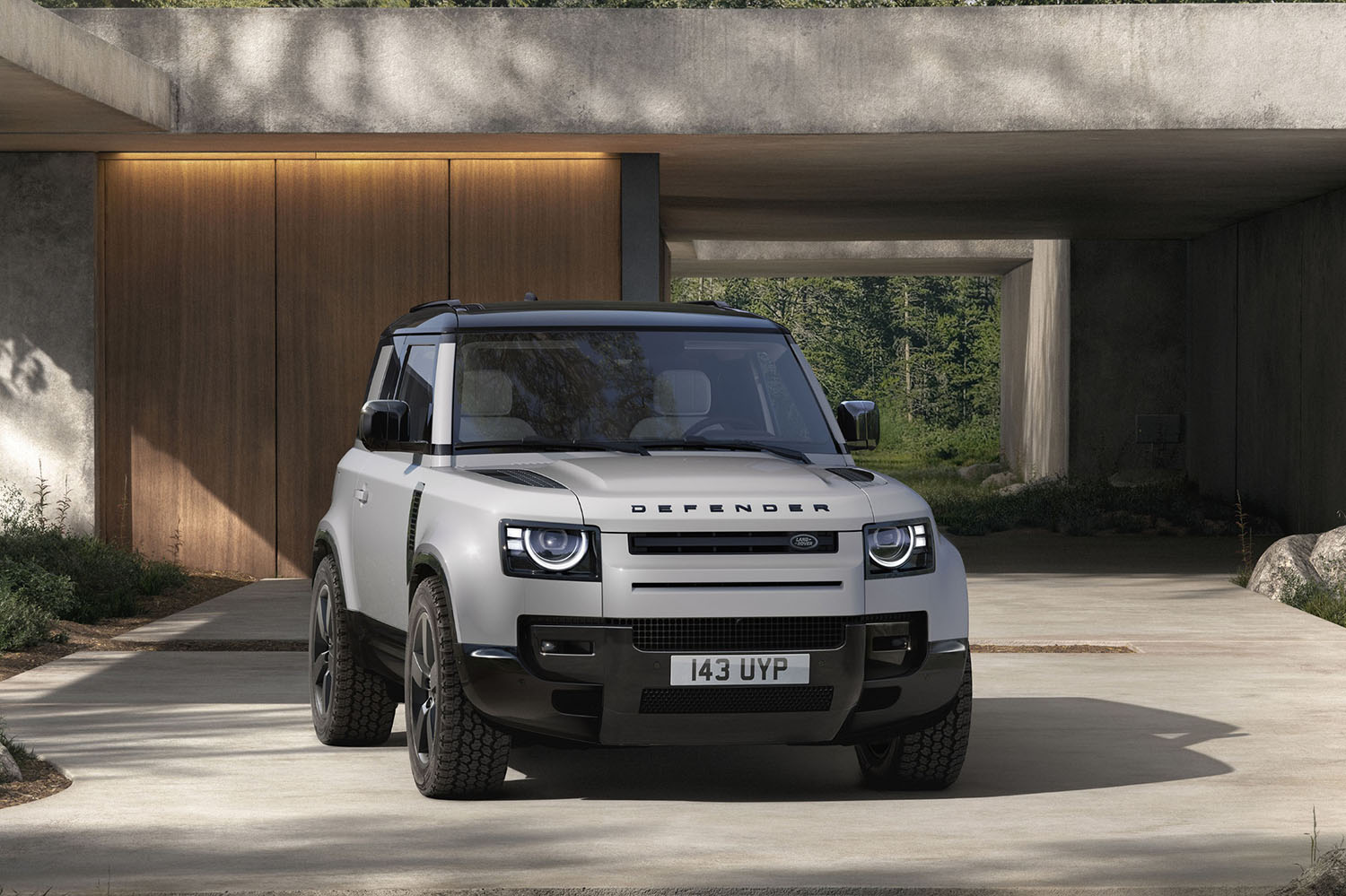 2026年モデルDEFENDER 90のフロントスタイリング