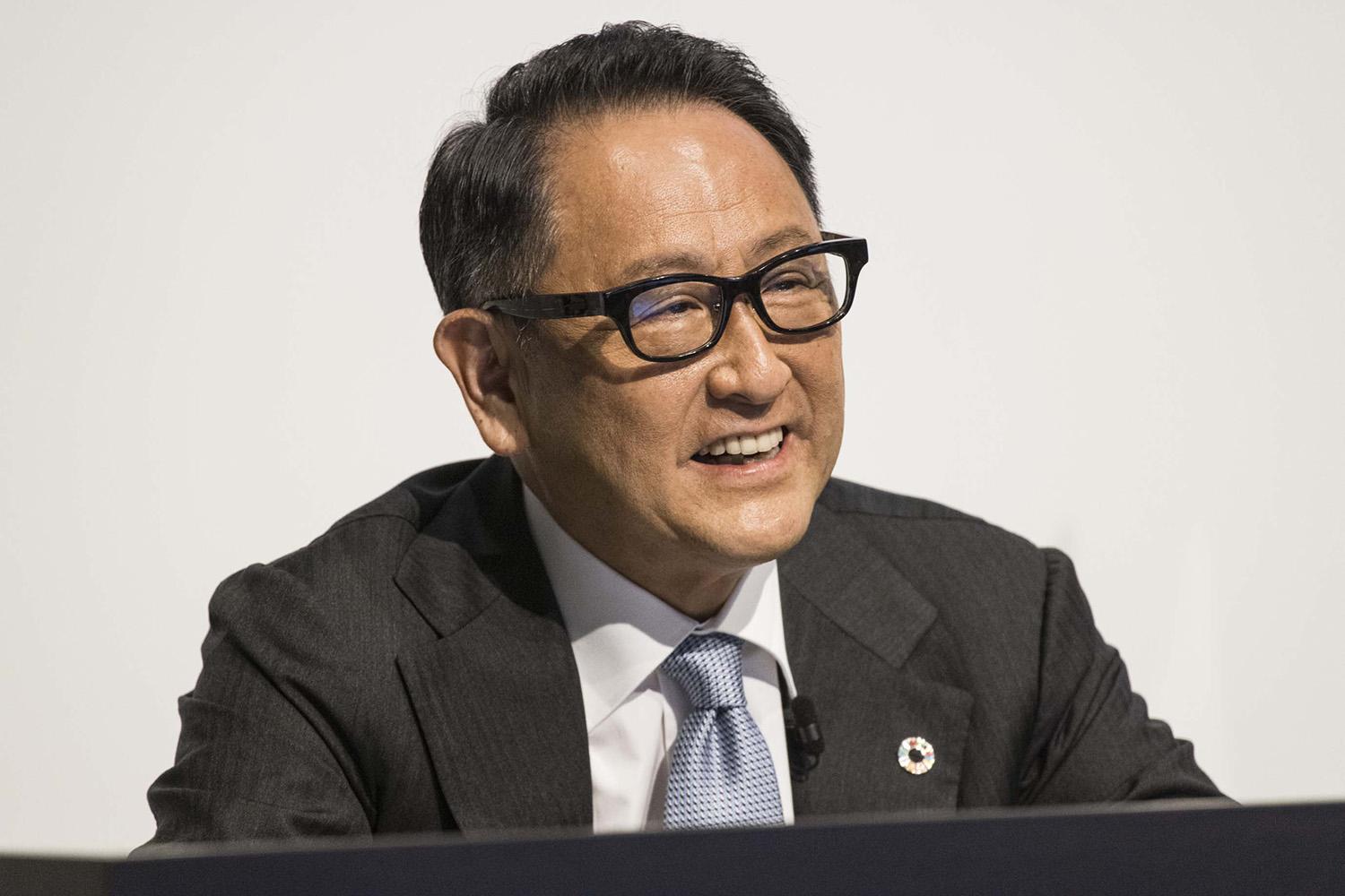 トヨタ自動車の豊田章男社長