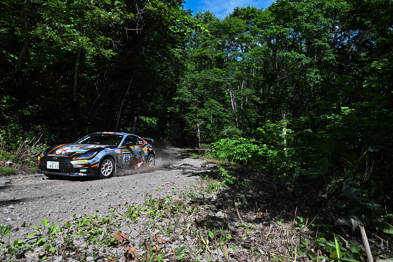 小川選手はGR86ではコ・ドライバーとして搭乗する