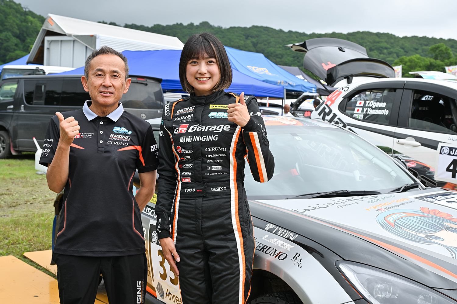 マルチに活躍中の小川由起選手