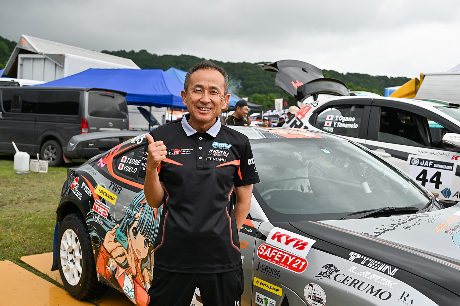 ドライバーを務める曽根崇仁選手 〜 画像21