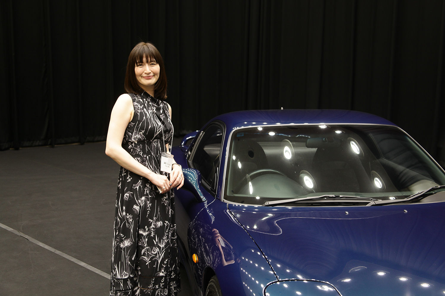 佐伯亜希英さんと愛車のFD3S
