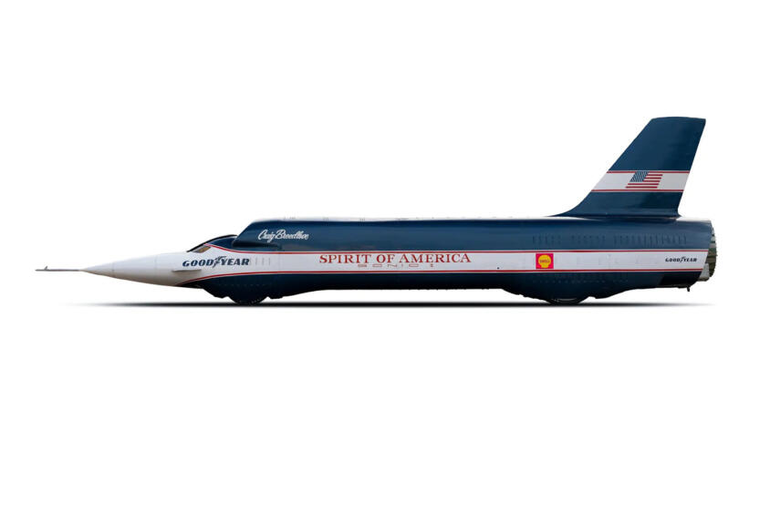 最高時速900km/hを超えたクルマがオークションに出品！　その価格なんと約２億円