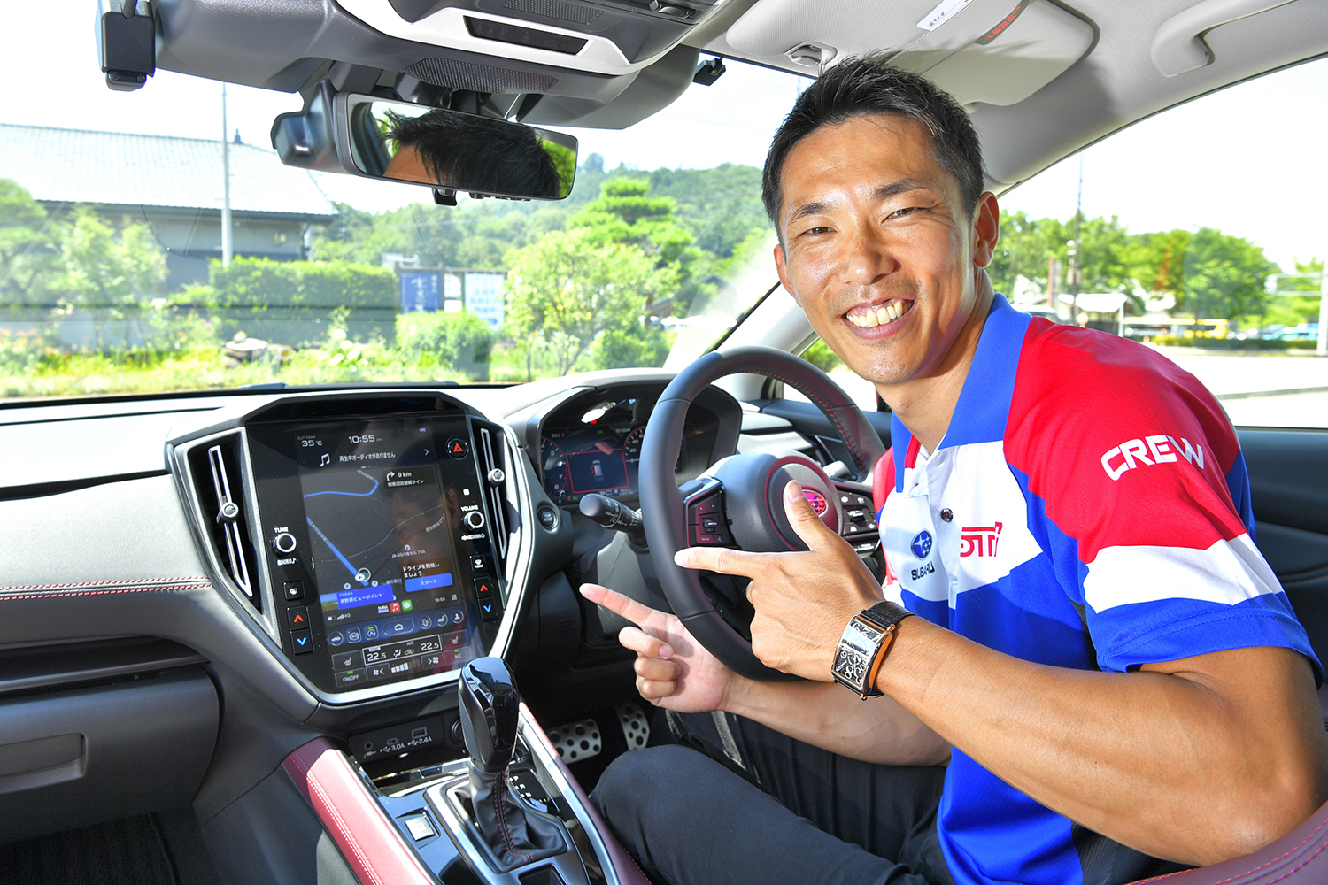 山内英輝選手とSUBAROADアプリ