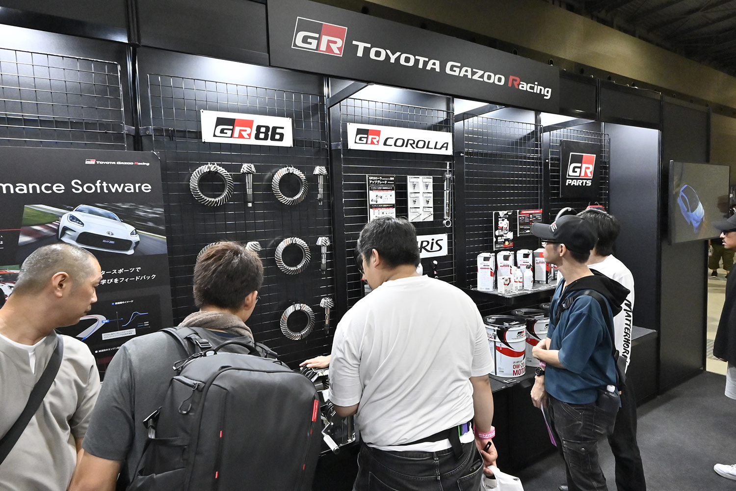 GRパーツの展示