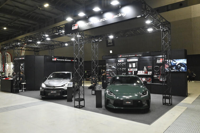 最新GRモデルの展示に加えて試乗体験には長蛇の列！　トヨタお膝元での開催となったオートメッセin愛知にTGRが出展【AMA2025】
