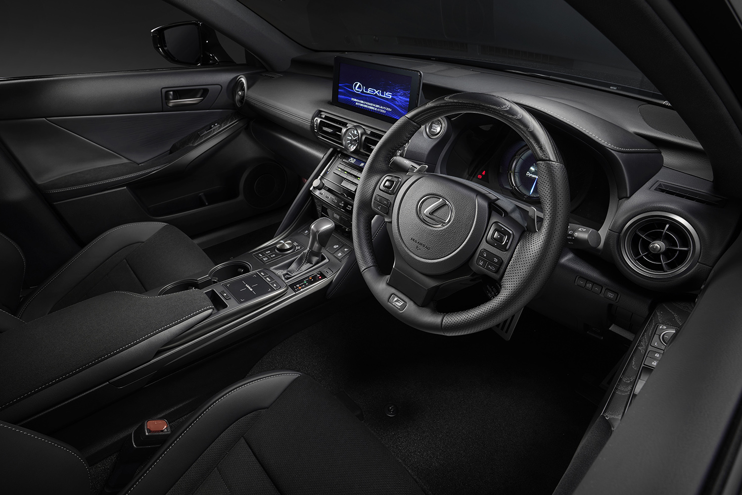 レクサスIS350特別仕様車「F SPORT Mode Black IV」のインテリア