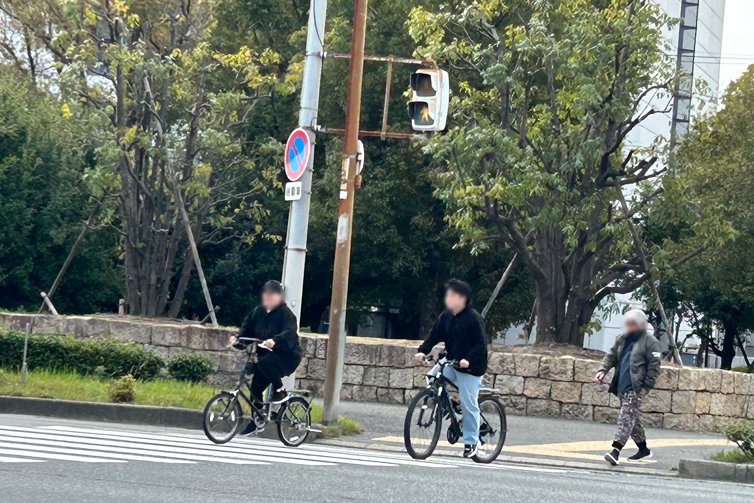 歩行者、自転車のイメージ