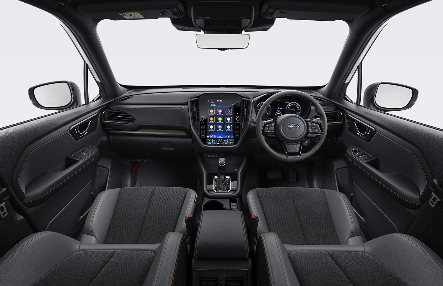 フォレスター特別仕様車「SPORT／SPORT EX Black Selection」のインテリア