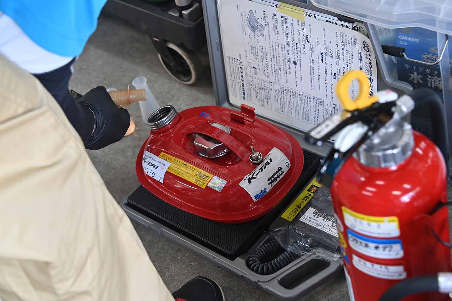 ガソリン携行缶のイメージ