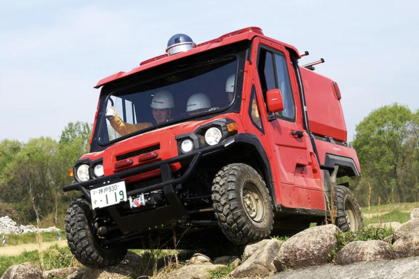 これぞリアル「サンダーバード」！　モリタが作った最強の消防車「Red Ladybug」に興奮必至!!