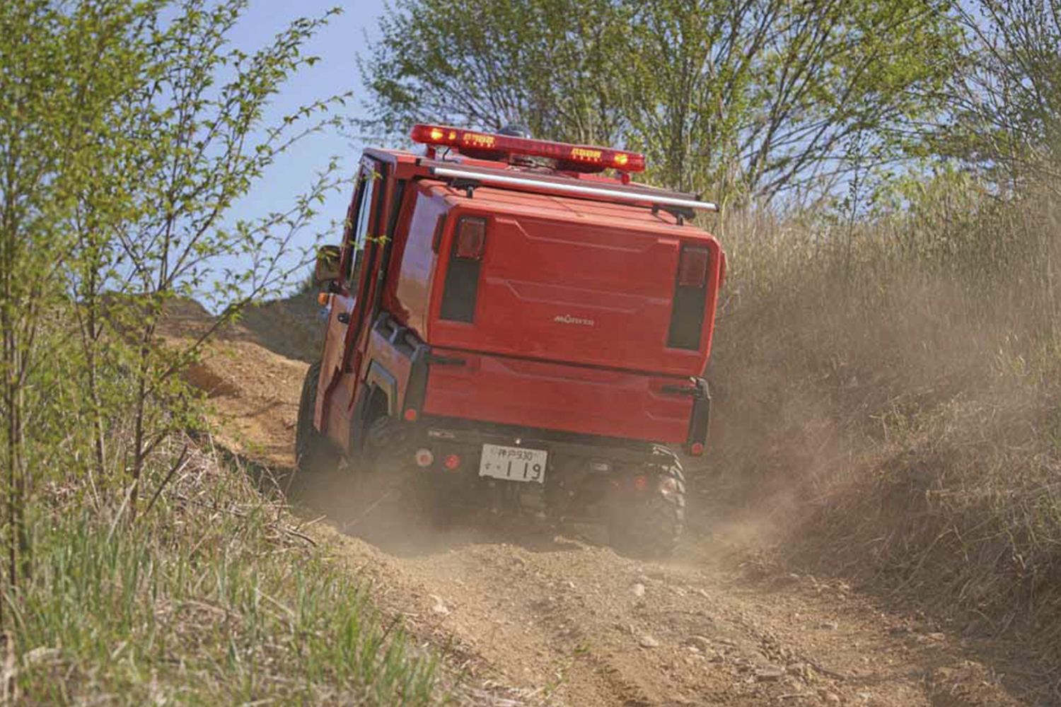 どんな場所にでも駆け付ける最強の消防車「Red Ladybug」 〜 画像8