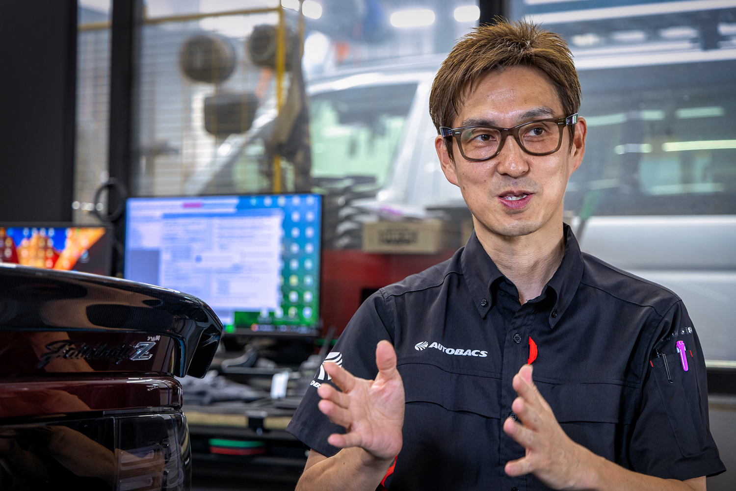 スーパーオートバックス浜松の鈴木英二さん