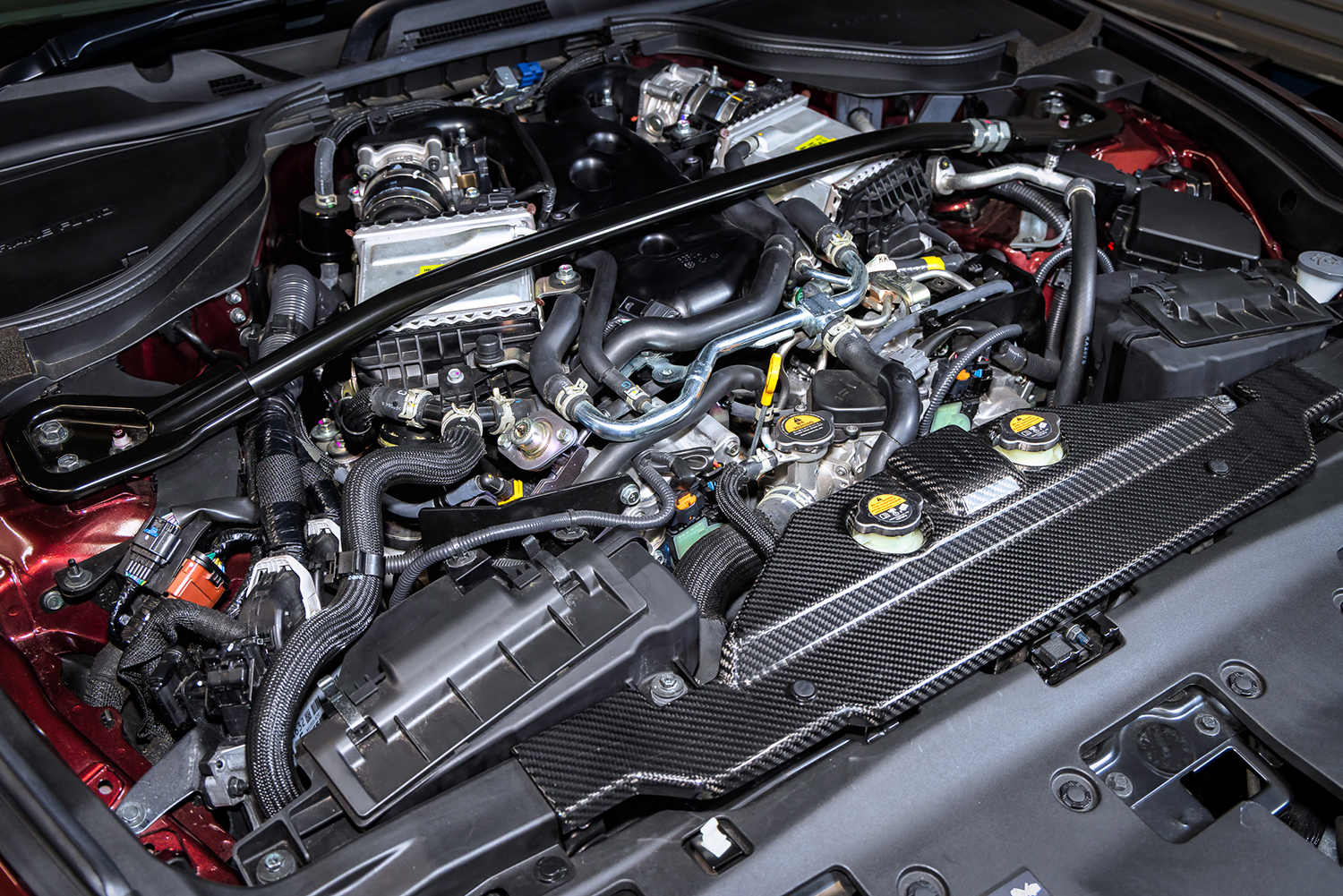 スーパーオートバックス浜松のデモカー（RZ34）のエンジン 〜 画像16