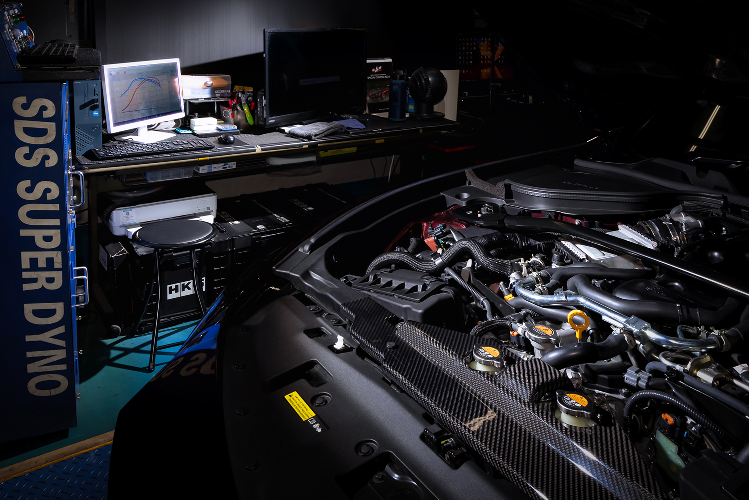 スーパーオートバックス浜松のデモカー（RZ34）