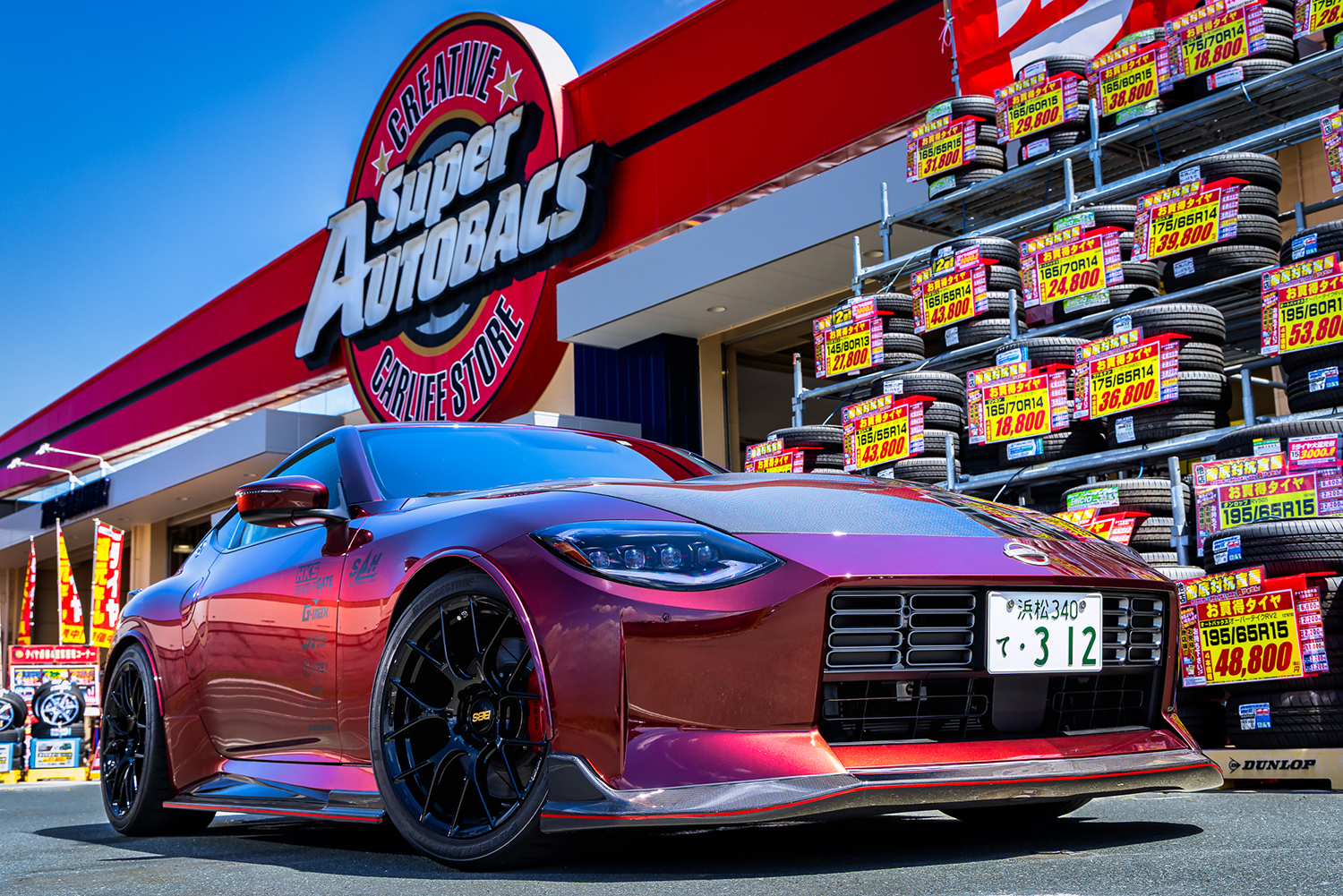 スーパーオートバックス浜松のデモカー（RZ34）