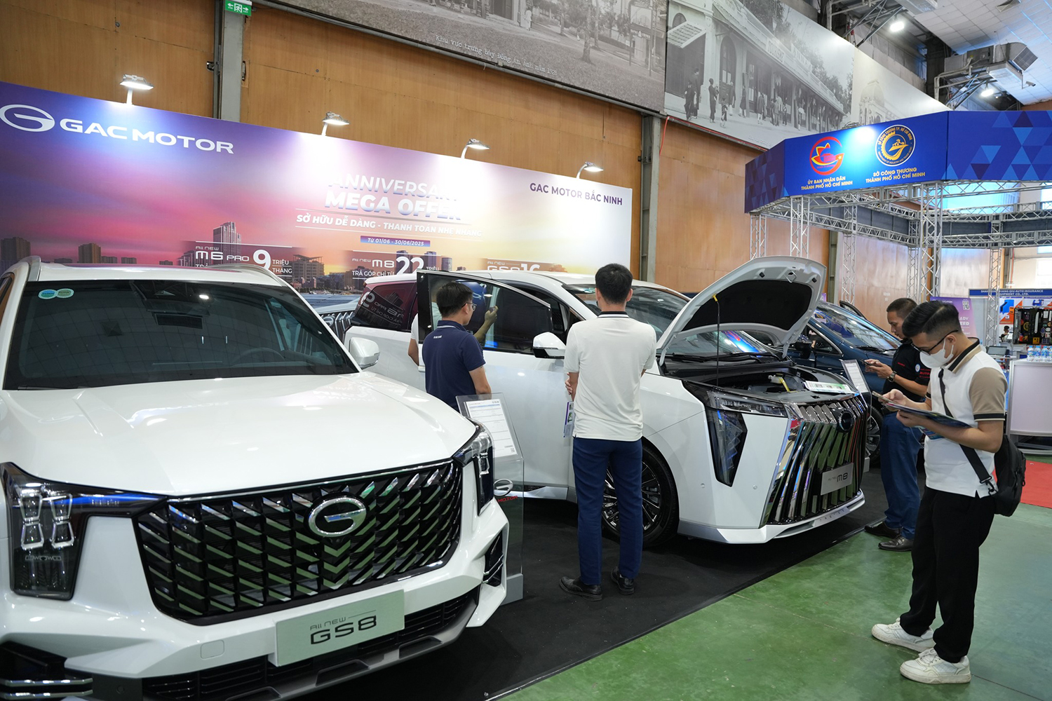 ベトナム・オートエキスポ2025に出展したGAC