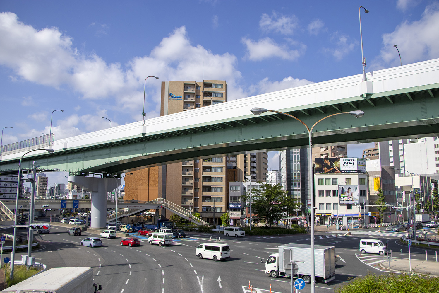 名古屋近辺の道路のイメージ