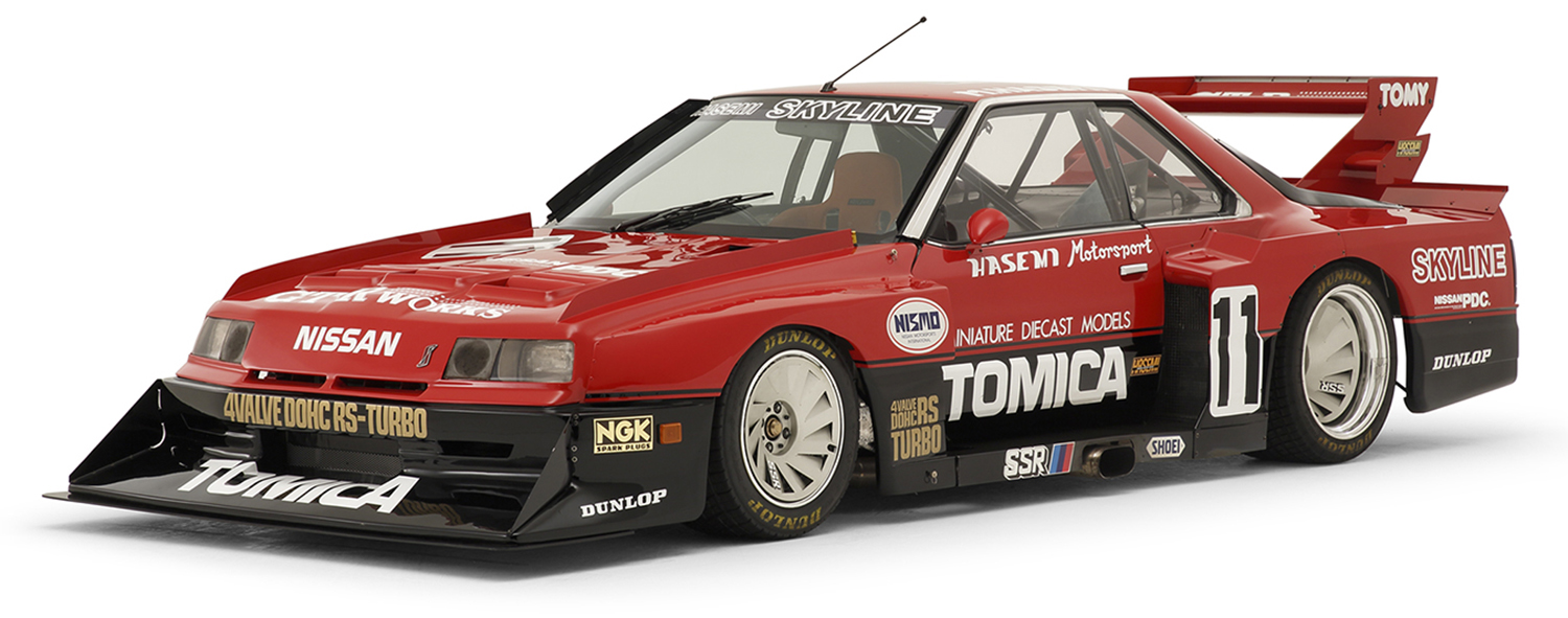 日産R30スカイライン スーパーシルエット グループ5のフロントスタイリング