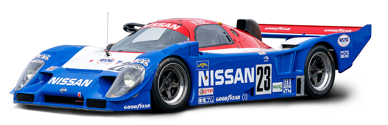 日産R91CPのフロントスタイリング