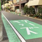 【画像】最近道路がカラフルだけどどうした？　アルファルトの「カラー舗装」の色と意味 〜 画像4