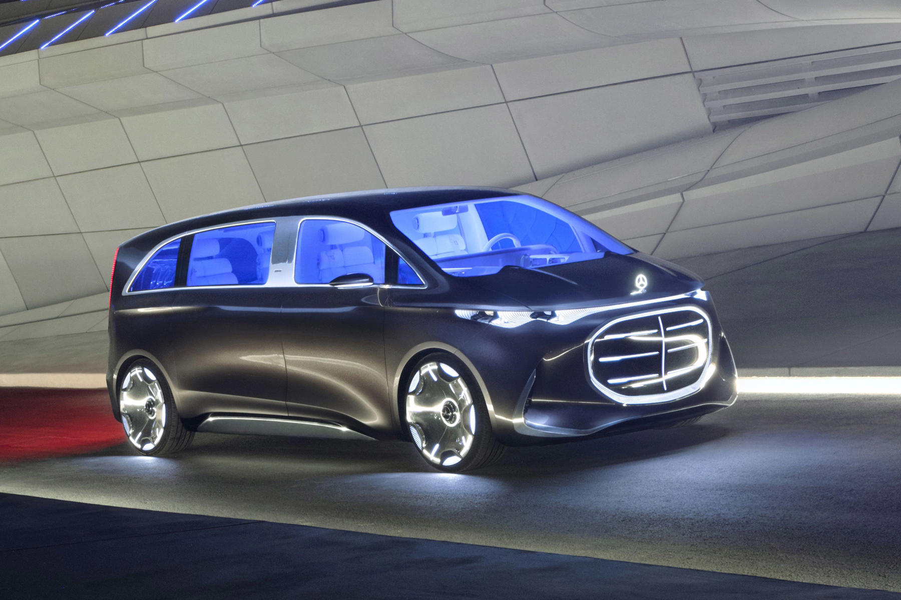 新型Ｖクラスを予感させるコンセプトカー「ビジョンＶ」がゴージャスすぎだった 〜 画像9