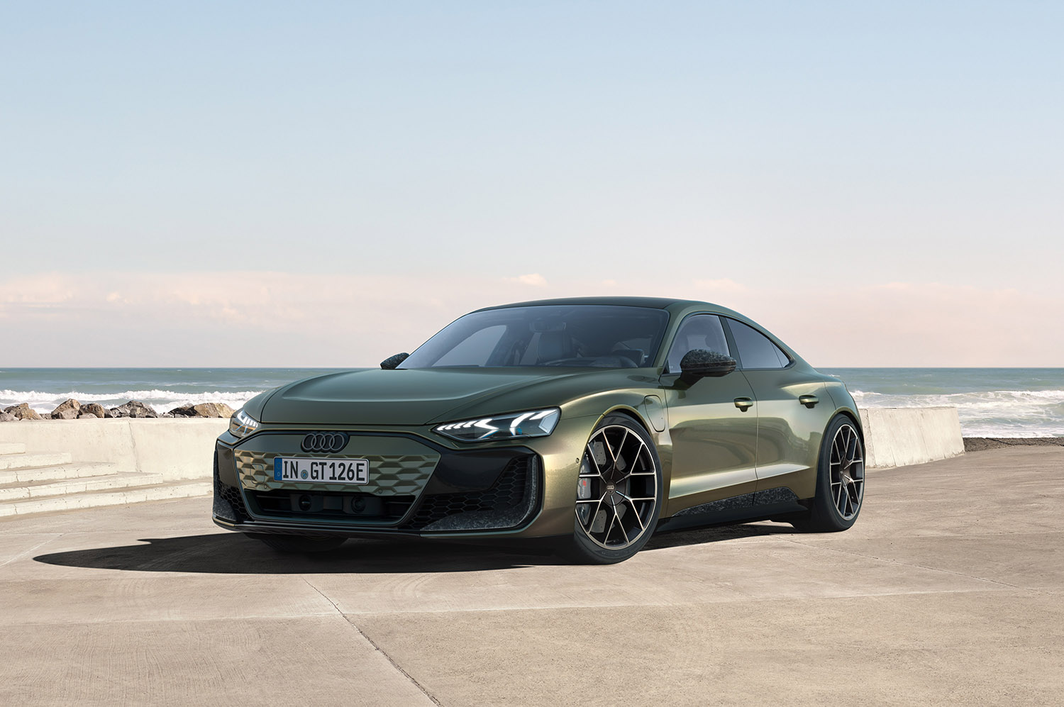Audi RS e-tron GT performanceのフロントスタイリング