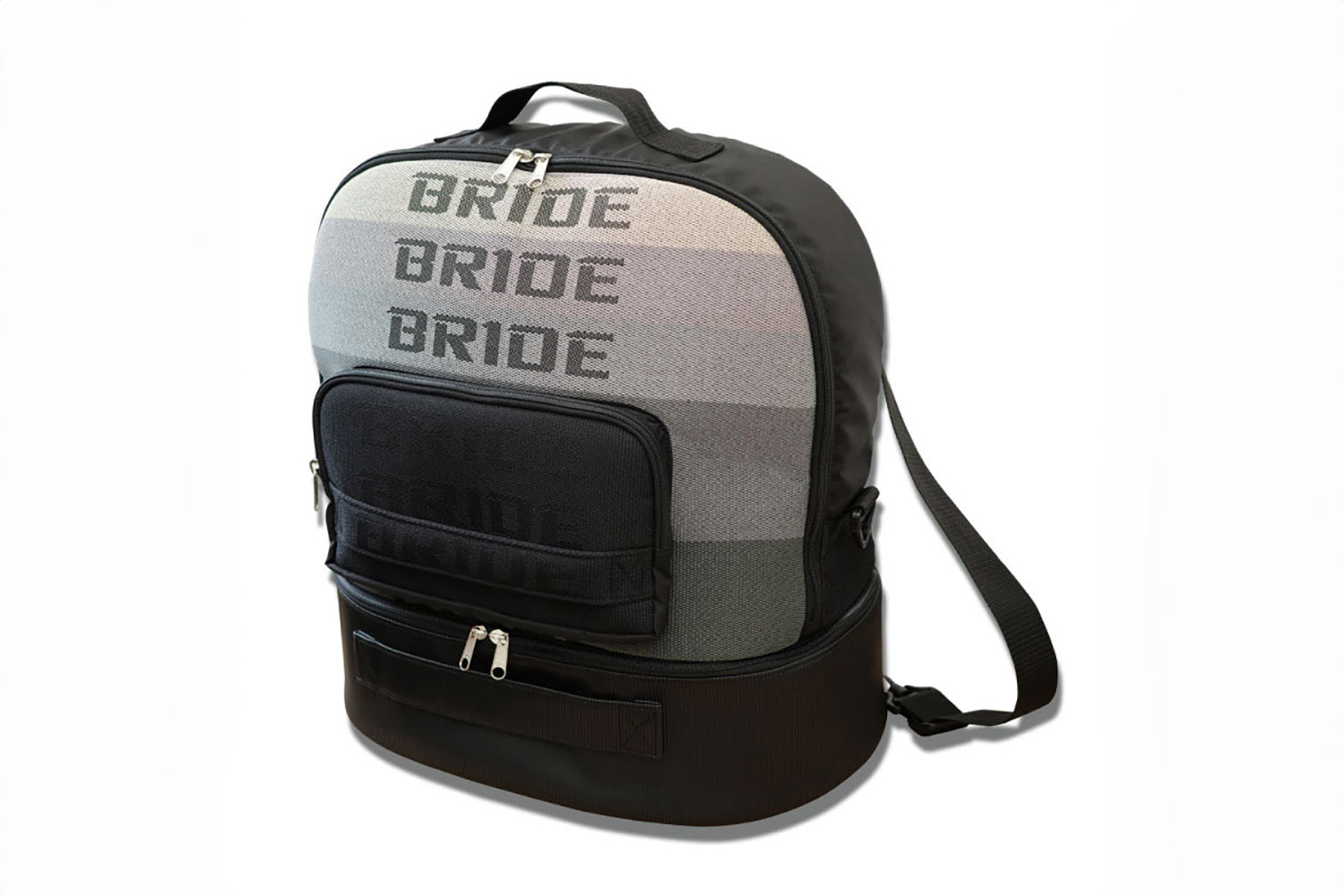 BRIDEマルチバッグのグラデーションロゴ