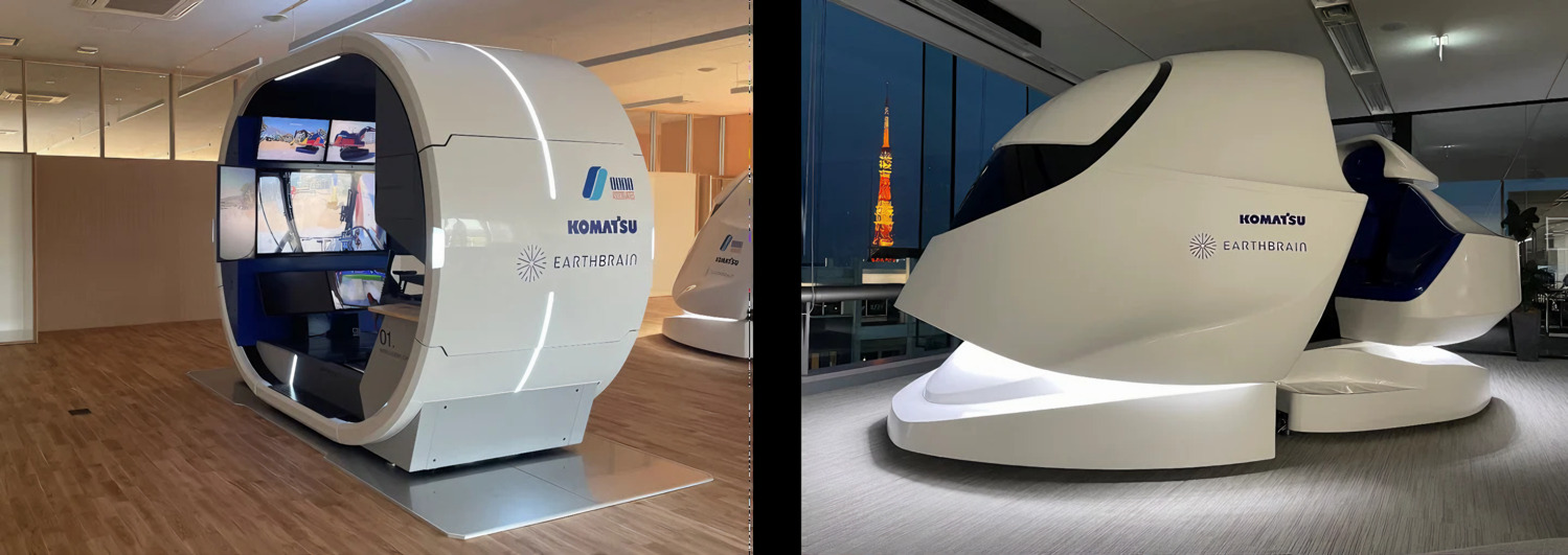 建設機械向けの遠隔操作システム「Smart Construction Teleoperation」