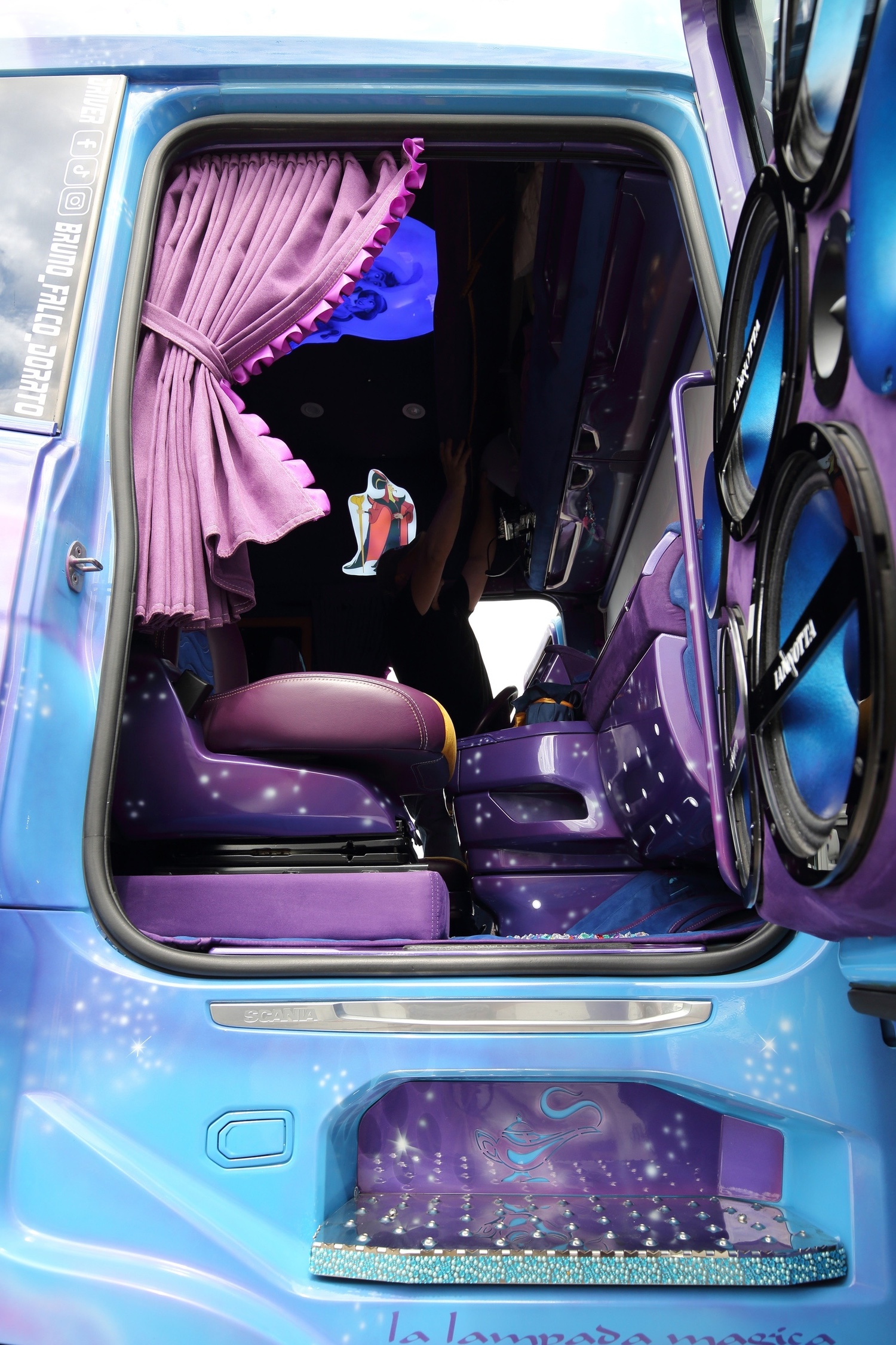 車内も車外もド派手なユーロ系アートトラック最前線 〜 画像10