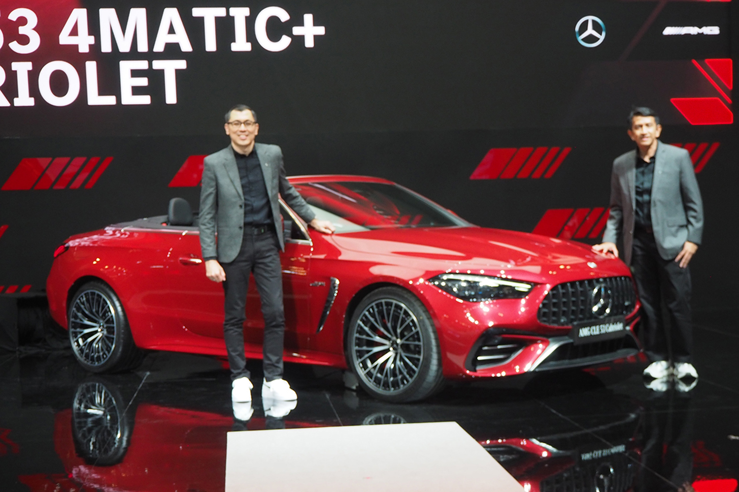 メルセデスAMG CLE 53 カブリオレのプレスカンファレンス 〜 画像6