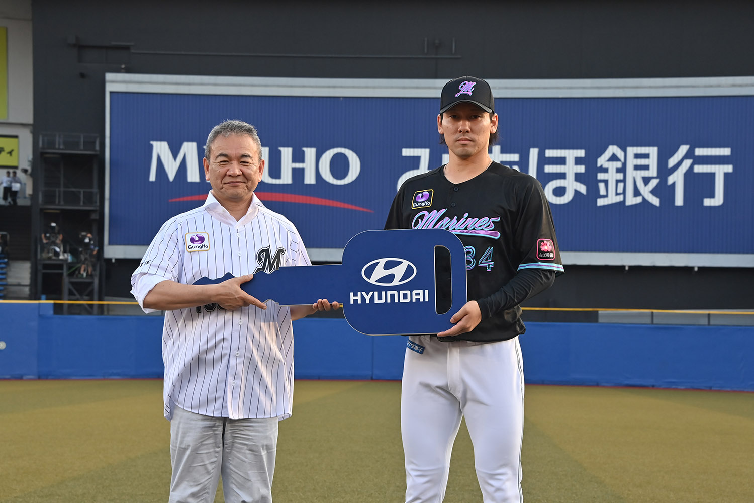 千葉ロッテマリーンズにリリーフカーとしてヒョンデ IONIQ5を２台贈呈 〜 画像32