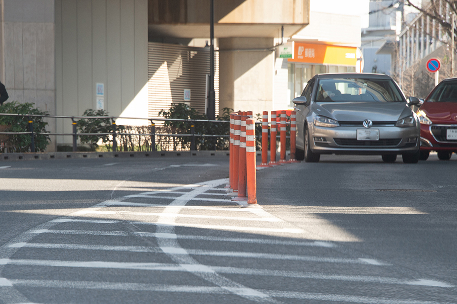 車線分離標