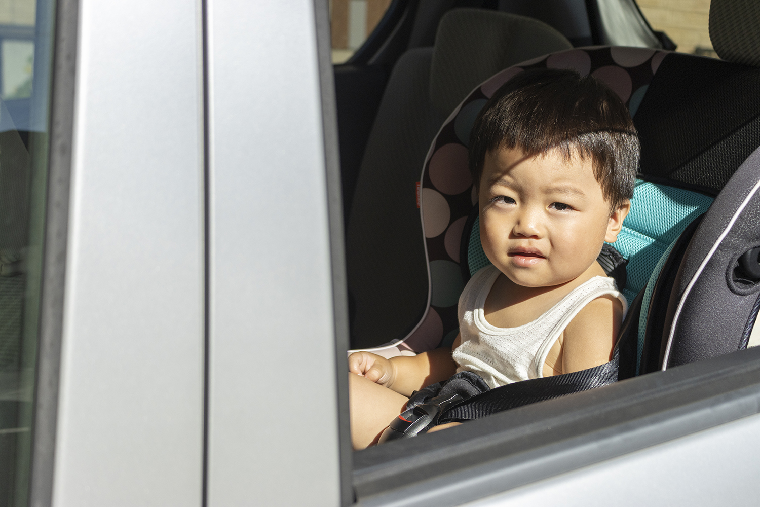 車内にいる子どものイメージ 〜 画像9